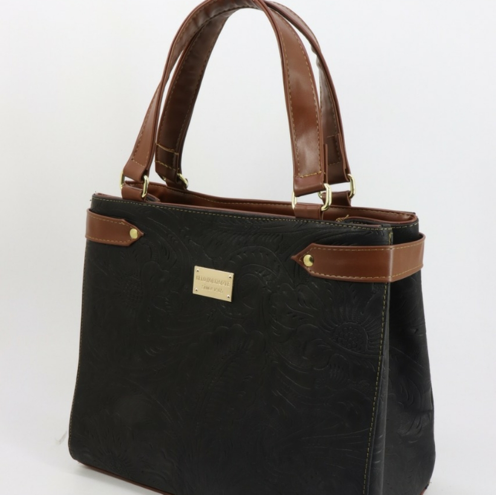 New Black Hand crafted Tote bag